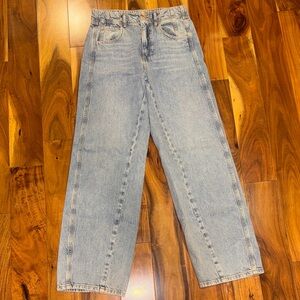 We The Free Light Blue Straight Leg Jeans